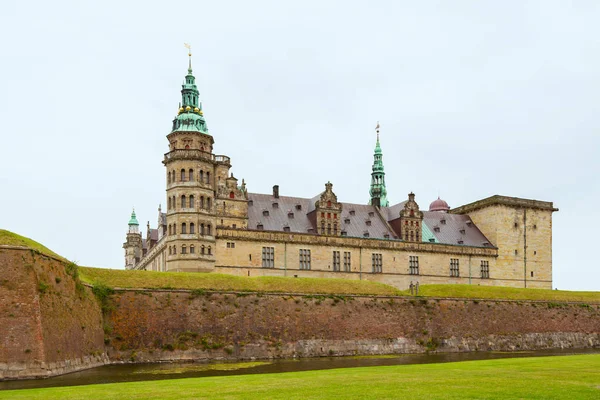 Kronborgský Hrad Byl Slavný Williamem Shakespearem Který Nacházel Dánském Městě — Stock fotografie