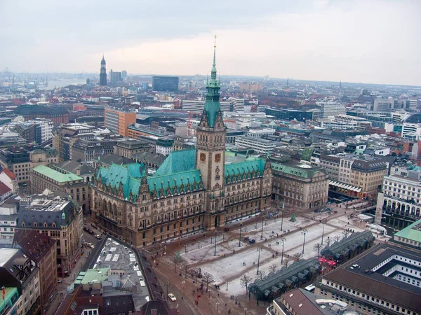 Ayuntamiento Hamburgo — Foto de Stock