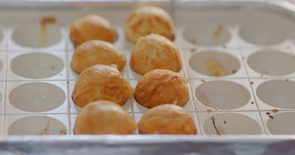 Takoyaki Hause Zubereiten — Stockfoto