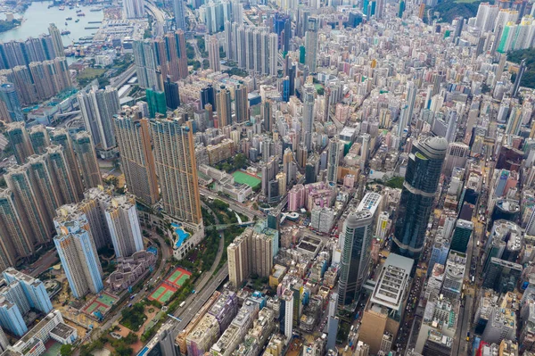 Yau Tei Hong Kong May 2019 Top View Hong Kong — Φωτογραφία Αρχείου