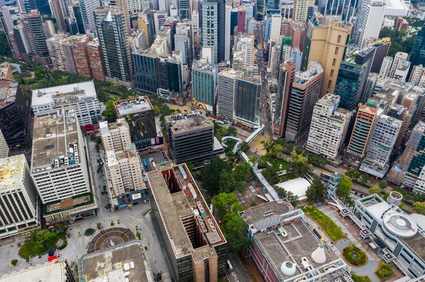 Tsim Sha Tsui East Hong Kong Abril 2019 Vista Superior —  Fotos de Stock