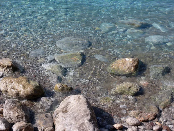 Szone Sulla Spiaggia Calobra Maiorca — Foto Stock