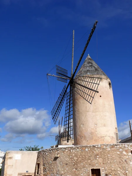 Windmühle Von Palma Mallorca — Stockfoto