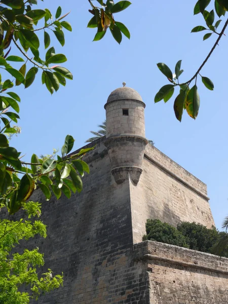 City Wall Palma Mallorca — Stock Photo, Image