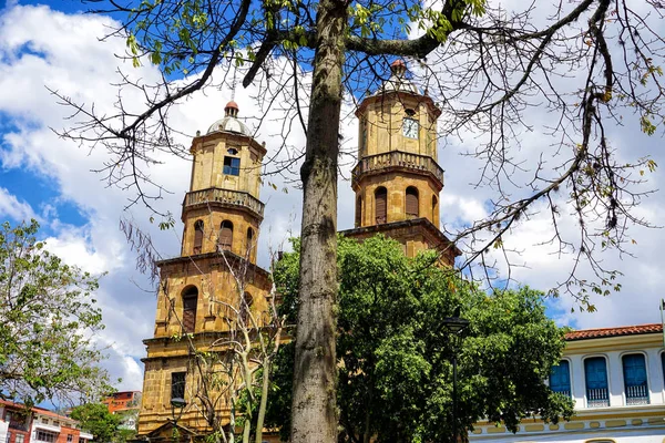 Wunderschöne Landschaft Der Kathedrale Von San Gil Santander Kolumbien — Stockfoto