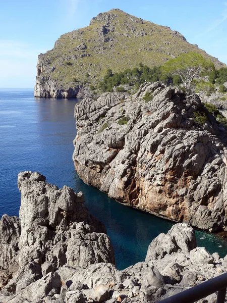 Calobra Öböl Mallorcán — Stock Fotó