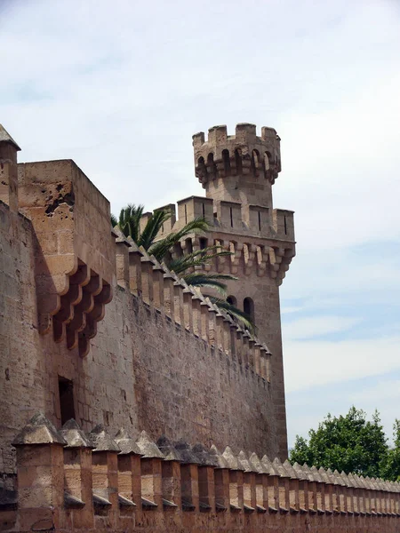 Palacio Real Palma Mallorca — Foto de Stock