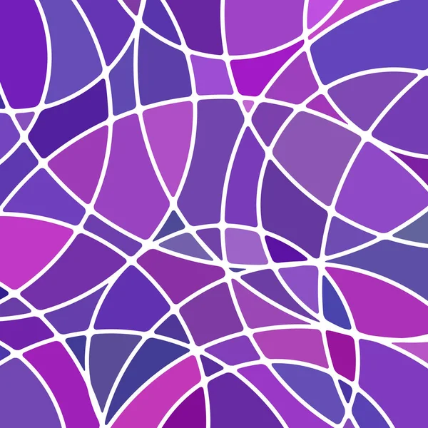 Abstract Stained Glass Mosaic Background Purple Violet Circles — 图库照片