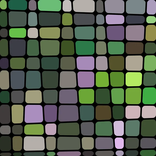 Abstract Stained Glass Mosaic Background Green Violet — Stockfoto