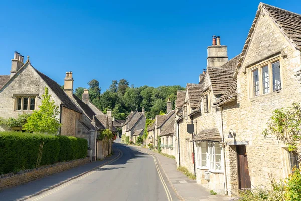 Castle Combe Aldeia Cotswolds Inglaterra Reino Unido — Fotografia de Stock