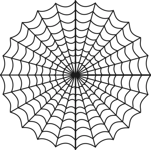 蜘蛛网网陷阱说明网与网之间的关系 — 图库照片