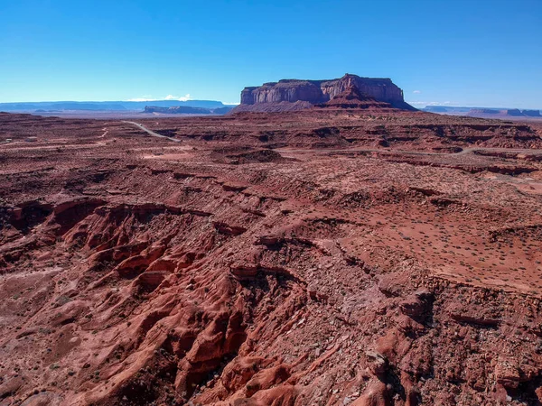 Vista Aérea Monument Valley Arizona — Foto de Stock