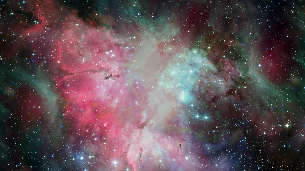Abstrakta Ljusa Färgglada Universum Nebulosa Stjärnklara Natthimlen Regnbågens Färger Multicolor — Stockfoto