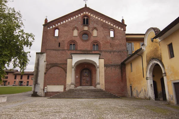 Morimondo Milão Itália Abadia Religiosa — Fotografia de Stock
