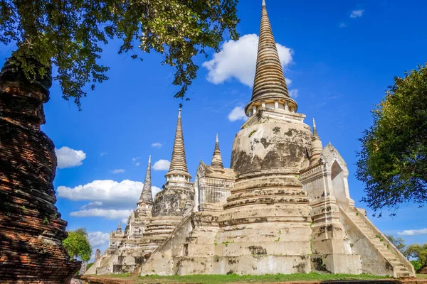 Ват Фра Санфарианский Храм Аюттхая Таиланд — стоковое фото