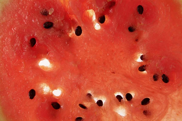 Wassermelone Isoliert Auf Weißem Hintergrund Dies Ist Hintergrundbeleuchtung — Stockfoto