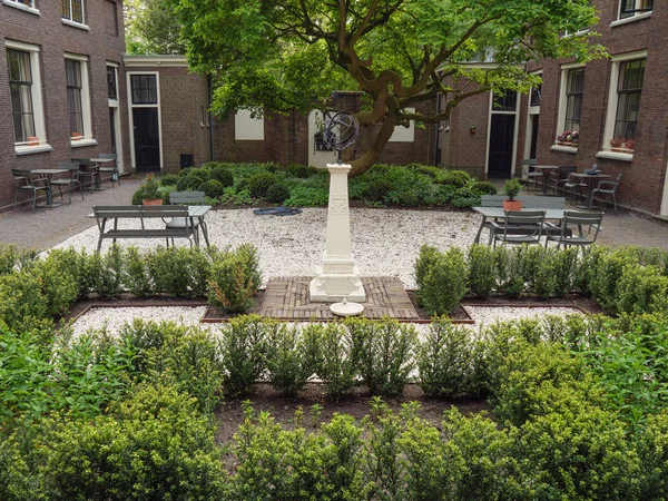 Katwijk Een Zee Leiden Aan Durch Noordzeekust — Stockfoto