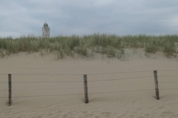 Katwijk Zee Leiden Północnym Wybrzeżu Morza — Zdjęcie stockowe