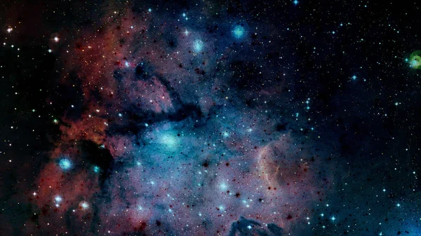 宇宙中的数十亿星系 抽象空间背景 美国宇航局提供的这张图片的元素 — 图库照片