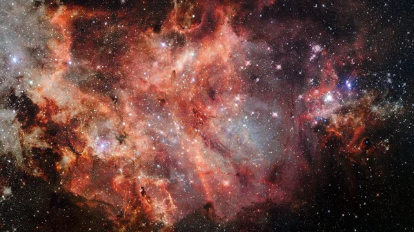 Nebulosans Natthimmel Delar Denna Bild Tillhandahålls Nasa — Stockfoto
