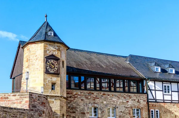 Het Fort Waldeck Hoog Boven Edersee Hessen Duitsland — Stockfoto