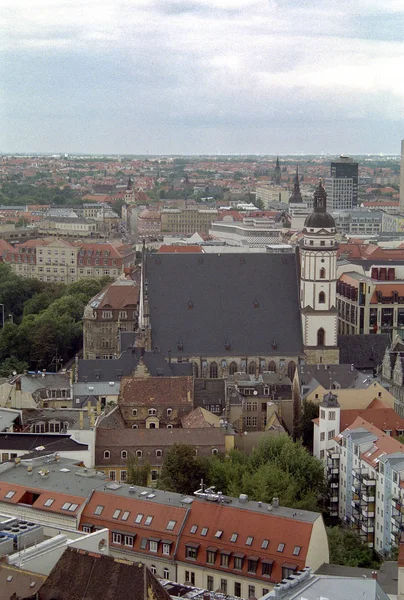 Leipzig Deki Thomas Kilisesi — Stok fotoğraf