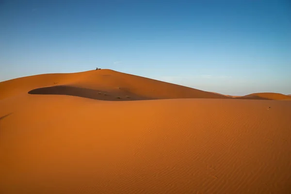 Superfície Deserto Paisagem Duna — Fotografia de Stock