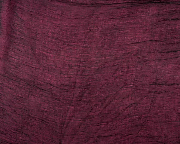 Gaze Têxtil Preta Sobre Fundo Rosa Quadro Completo — Fotografia de Stock