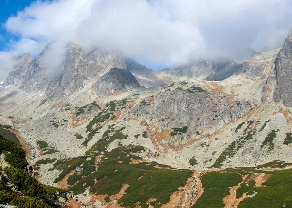 Great Cold Valley Vysoke Tatry High Tatras Eslováquia Grande Vale — Fotografia de Stock