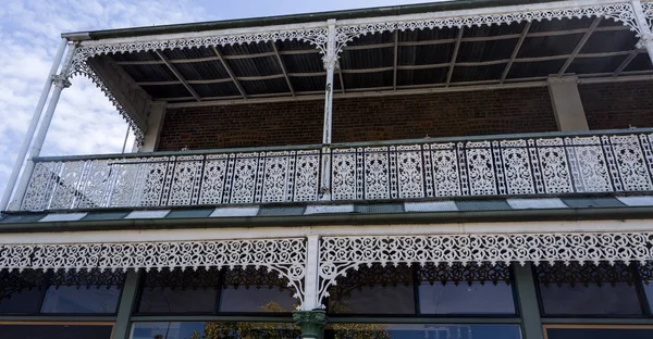 Old Buildings Showing Victorian Edwardian Architecture Turn 20Th Century Rual — Stock Photo, Image