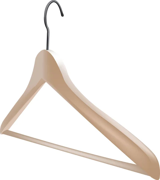 Wooden Hanger Hook — Stock Photo, Image
