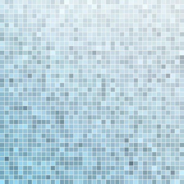 Astratto Quadrato Pixel Mosaico Sfondo Azzurro Pallido — Foto Stock