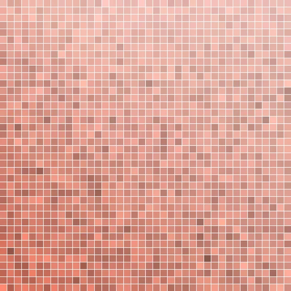 Abstraktní Čtvercový Pixel Mozaika Pozadí Světle Červená — Stock fotografie