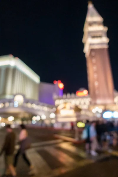 Abstract Blurred Achtergrond Van Las Vegas Stad Stadsgezicht Nevada Usa — Stockfoto