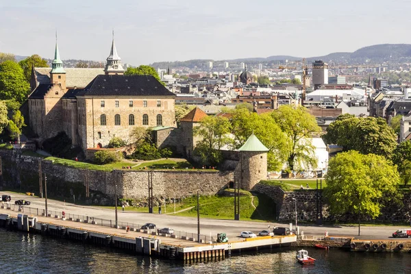 Norvégia Oslo Akershus Kastély — Stock Fotó