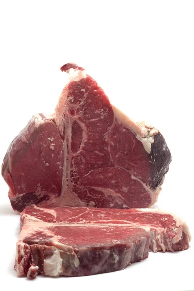 Pokrojone Mięso Florenckim Kosztem Kości — Zdjęcie stockowe