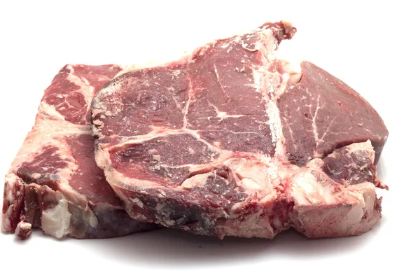 Pokrojone Mięso Florenckim Kosztem Kości — Zdjęcie stockowe