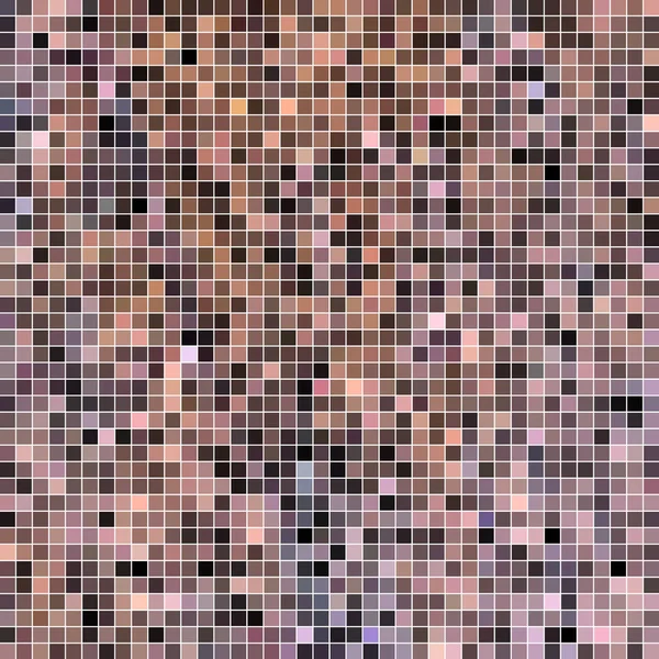 Abstracte Vierkante Pixel Mozaïek Achtergrond Beige — Stockfoto
