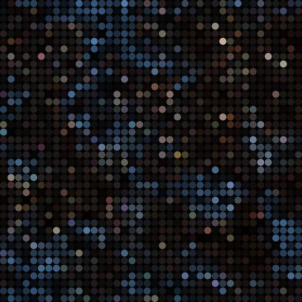 abstract  colored round dots background - blue and brown