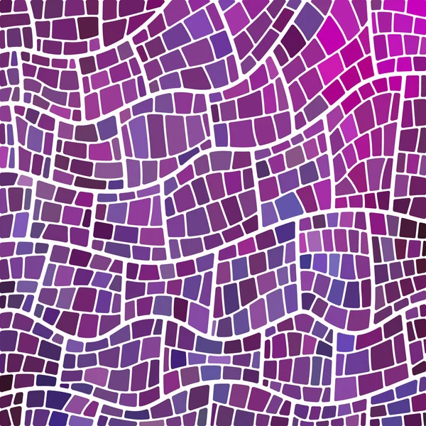 Fondo Mosaico Abstracto Vidrio Manchado Púrpura Violeta —  Fotos de Stock