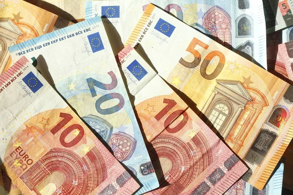 Euro Banknotes Germany Europe — Stock Photo, Image