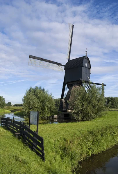 Noordeveldse Mühle Bei Dussen Der Gemeinde Werkendam Der Niederländischen Provinz — Stockfoto