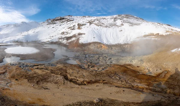 セルトゥンの温泉 アイスランドの地質学的特徴 ヨーロッパ — ストック写真