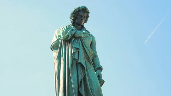 シュライラープラッツ シュトゥットガルト バーデン ヴュルテンベルク州でのシラー記念碑 — ストック写真
