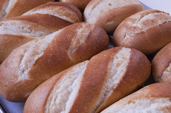 Buñuelos Calientes Frescos Típico Bocadillo Europeo — Foto de Stock