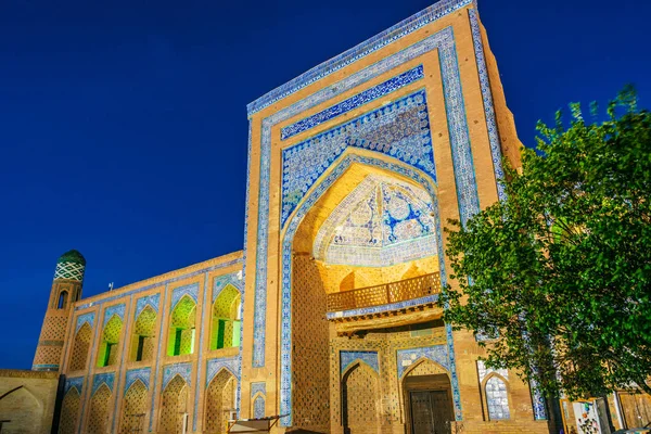 Historic Architecture Itchan Kala Walled Inner Town City Khiva Uzbekistan — Stock Photo, Image