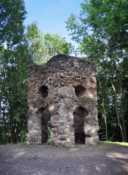 Torre Ruin Bosque Del Monasterio Hannover Marienwerder —  Fotos de Stock