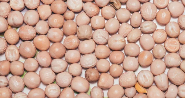 Close Pile Peas Flour Beans Texture Background Pattern Natural Grains — Stock Photo, Image