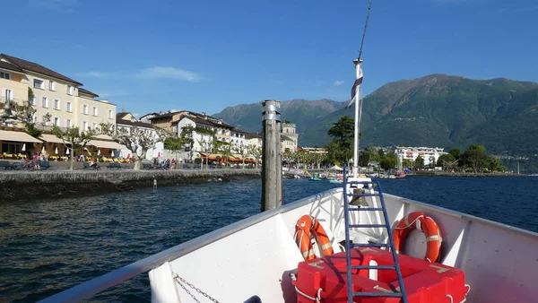 Barco Ascona — Foto de Stock