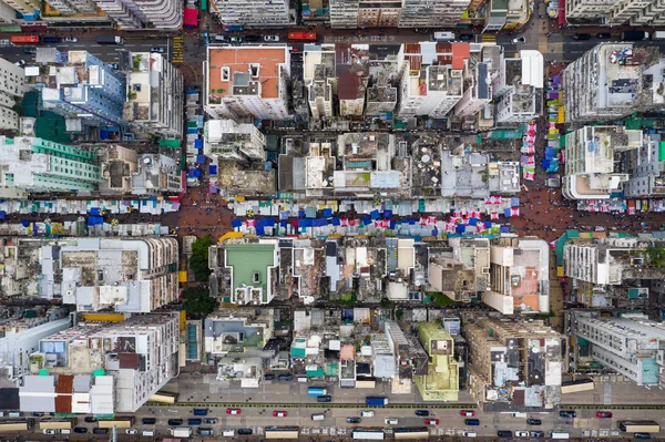 Sham Shui Hong Kong May 2019 Aerial View Hong Kong — Stock fotografie